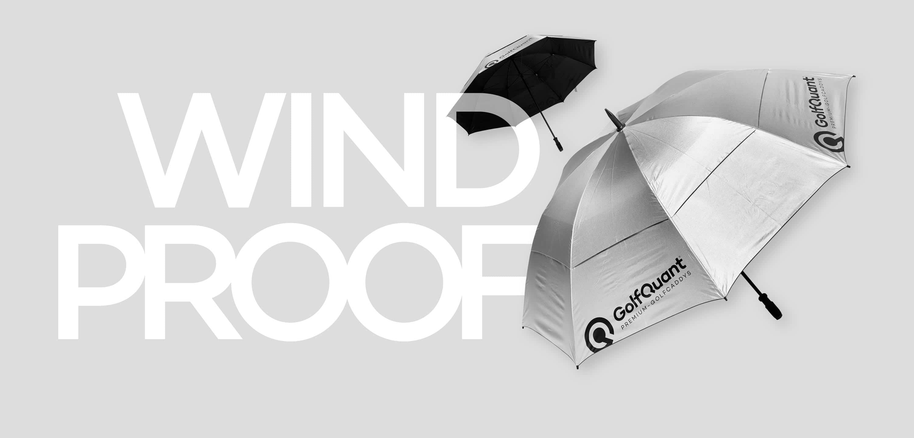 GolfQuant Golfschirm Windproof